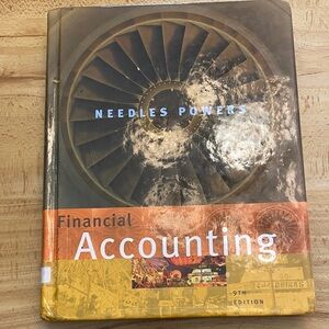 Financial Accounting Book - Brown Cover